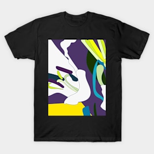 Abstract flower shapes T-Shirt